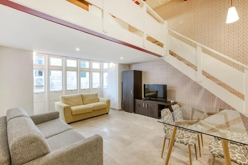 Charming, Designer 1 Bedroom Valletta Loft By 360 Estates Malta
